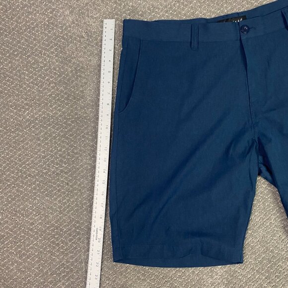 NWOT Travis Mathew Beck Shorts Men's 40 Blue Stretch Golf 1MY726 - Picture 10 of 12
